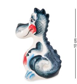 ГЛ- 891 Фигурка «Дракон» цв. (Гжельский фарфор)