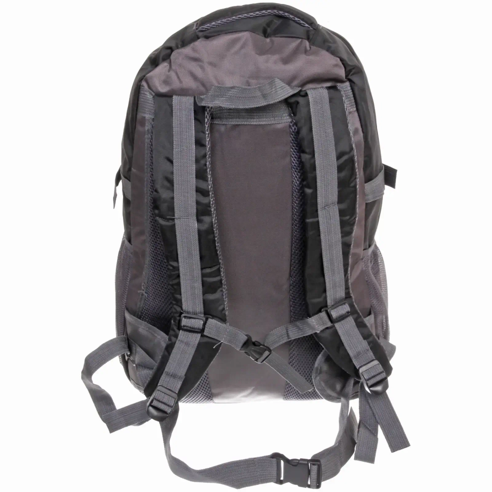 Рюкзак туристический 50л, цвет черный 7019