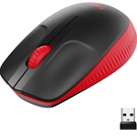 Мышь Logitech M190 Wireless 2.4 GHz, Red
