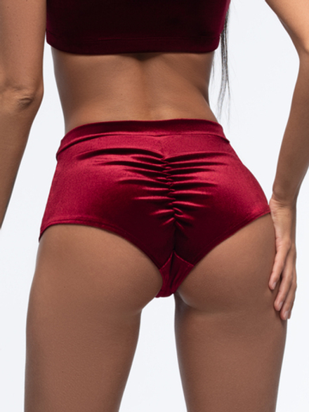 Bettie Page Shorts, Red Wine