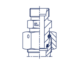 Соединение PNF DS08 42х2 (корпус)