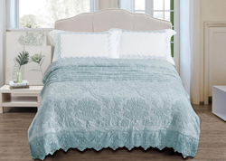 Покрывало 150x200 Sofi De MarkO Сюзанна светло-зеленое