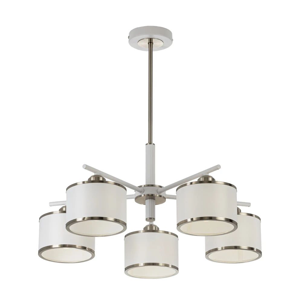 Citilux ALTON CL421252 Люстра на штанге с абажурами Белая