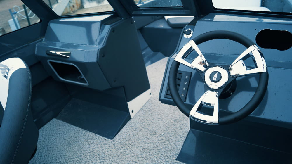 Катер-лодка алюминиевая БЕРКУТ L-Arctica