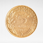 France, 5 Centimes 1997, VF
