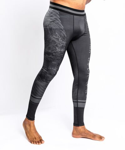 Компрессионные штаны Venum YKZ21 Black/Black