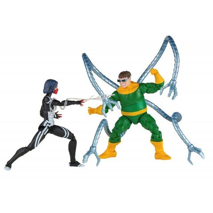 Фигурки Человека-паука Hasbro Marvel Legends - Шелк и Доктор Осьминог, 2 упаковки F3462
