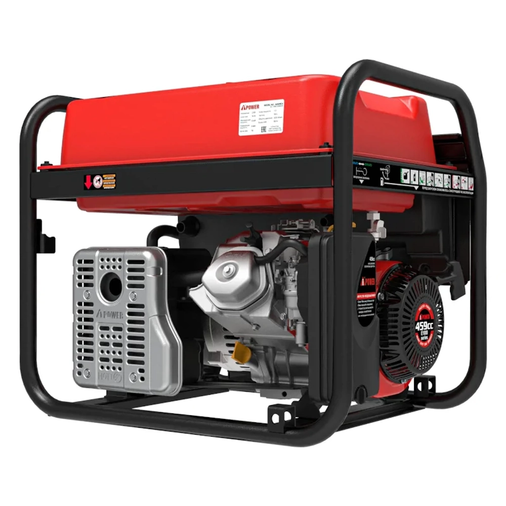 A-iPower A8500EA бензиновый генератор с блоком АВР 400В/25А (8 pin) New 20113/29109