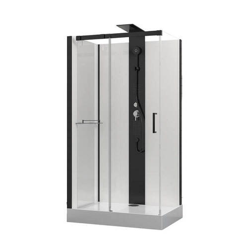 Душевая кабина Black&White Galaxy 80x110 см, 8708000