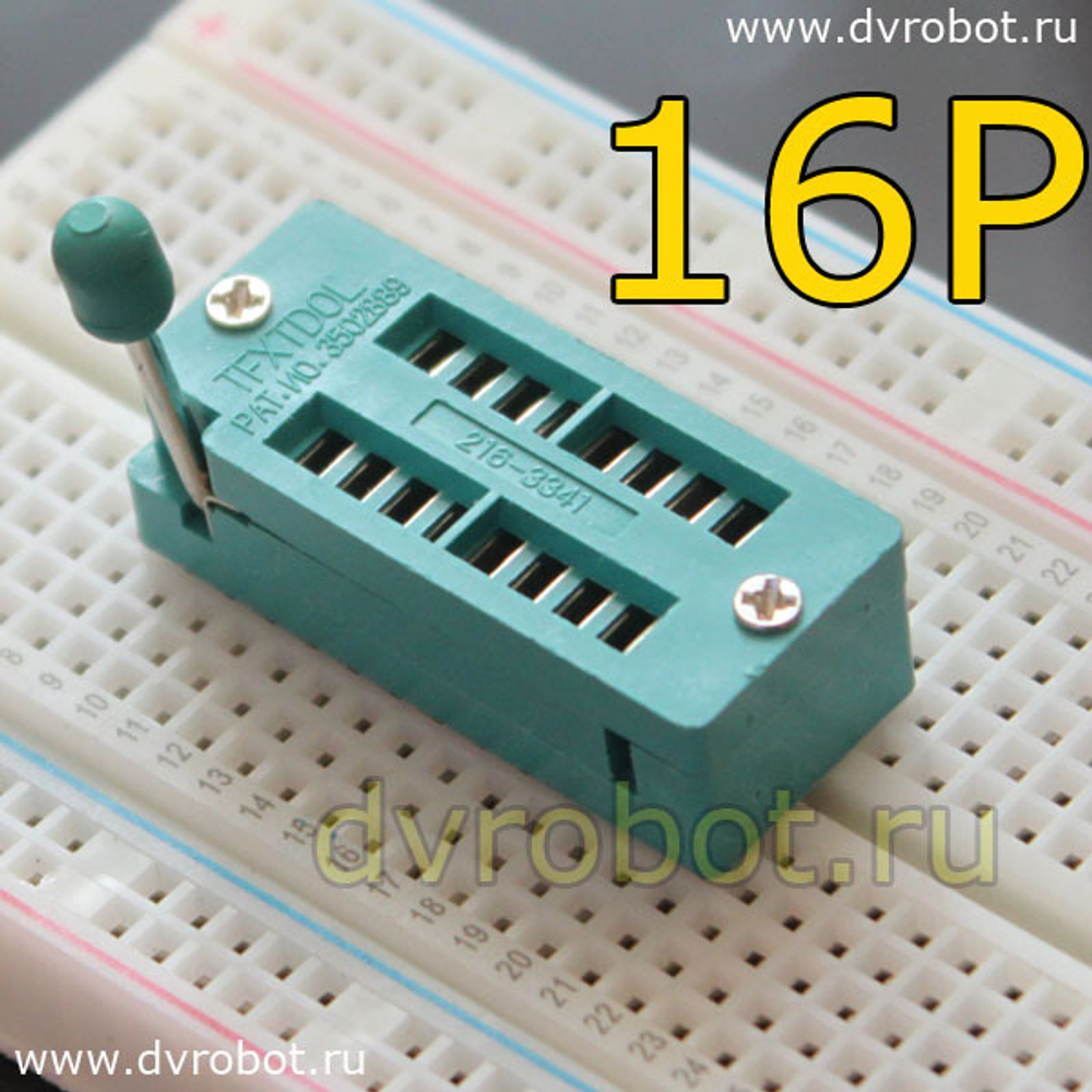 Панель ZIF DIP-16P