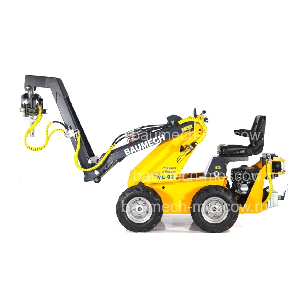 Buamech ML-02 Сваекрут, диаметр свай до 108мм, макс. длиной 2,5м