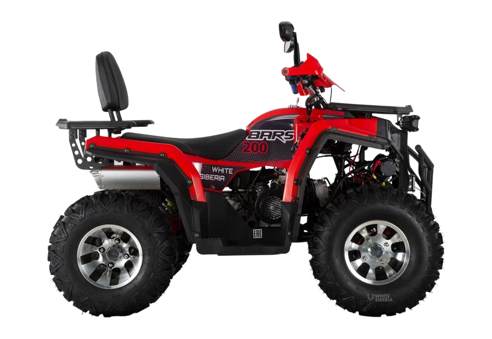 Квадроцикл White Siberia Bars 200CC Pro (Красный)