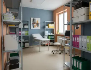 Медицинские стеллажи