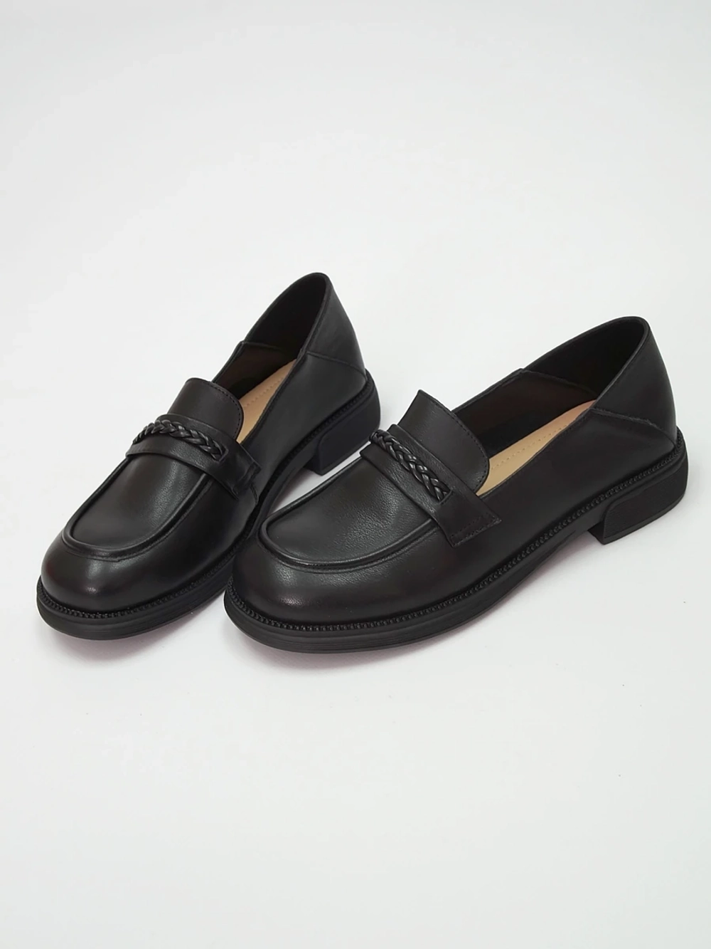 Лоферы женские демисезонные натуральная кожа