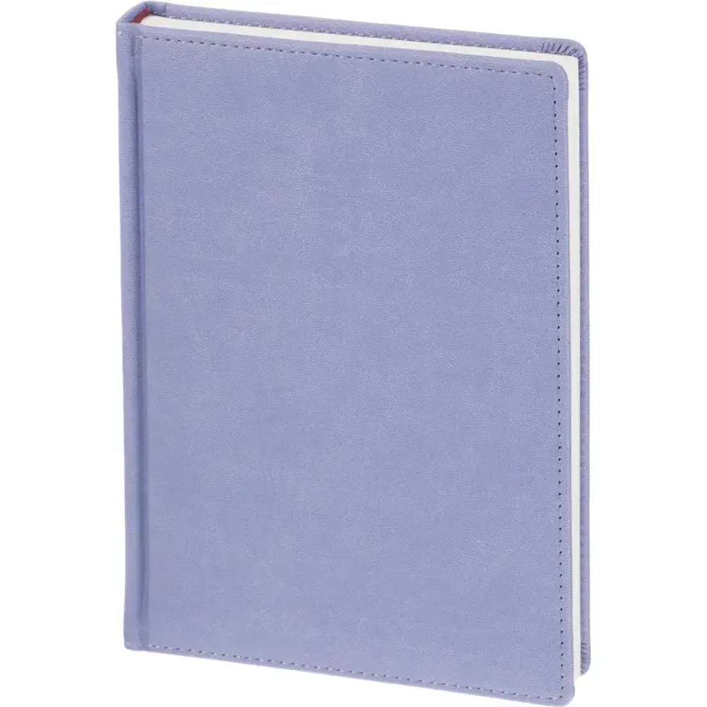 Ежедневник недатированный А5+, 136л, VELVET сиреневый  3-115/11