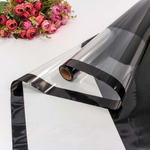 Пленка В рулоне 10 м х 58 см с окошком (Черный)