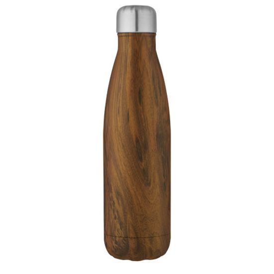 Cove бутылка из нержавеющей стали объемом 500 мл с вакуумной изоляцией и деревянным принтом