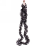 Мишура 2 м 9 см «Матовая искра», Графит