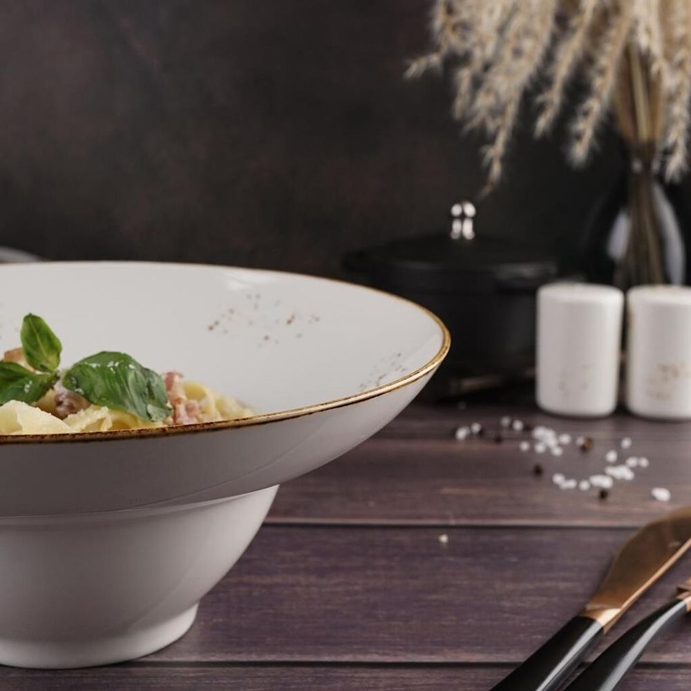 Тарелка глубокая 400 мл d 23 см h9,5 см для пасты Grace Noble [2]