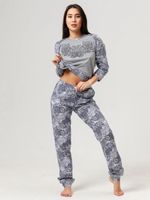 Уют костюм (серый) Lena Basco (Акция)