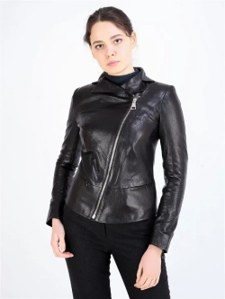 Косуха кожаная куртка женская Турция