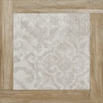 Керамогранит Alma Ceramica GFU04RIC74R Ricci 60x60 бежевый / коричневый / серый сахарный под дерево / бетон / цемент c узорами