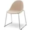 Стул Vid Soft бежевый, ножки хром