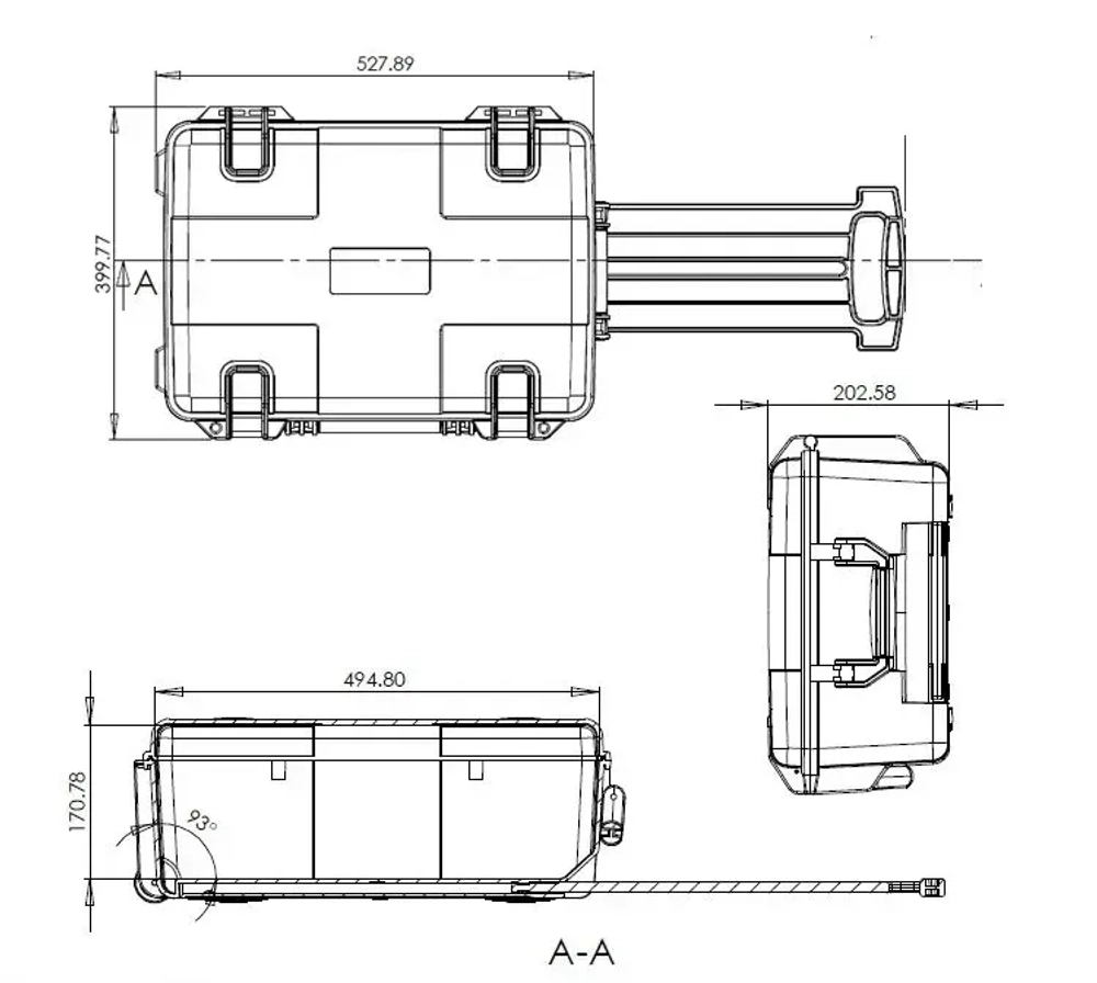 Защитный кейс Andbao SZ-4917