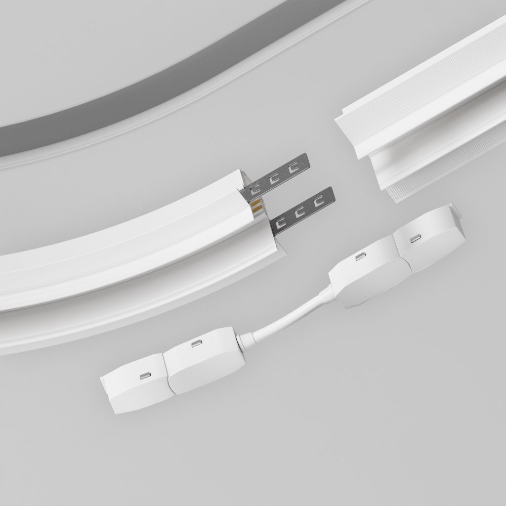 Коннектор гибкий Maytoni Exility TRA034CS-W