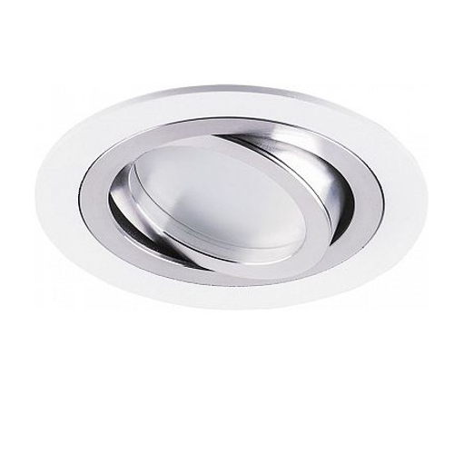 Встраиваемый светильник Feron DL2811 MR16 G5.3 белый-хром