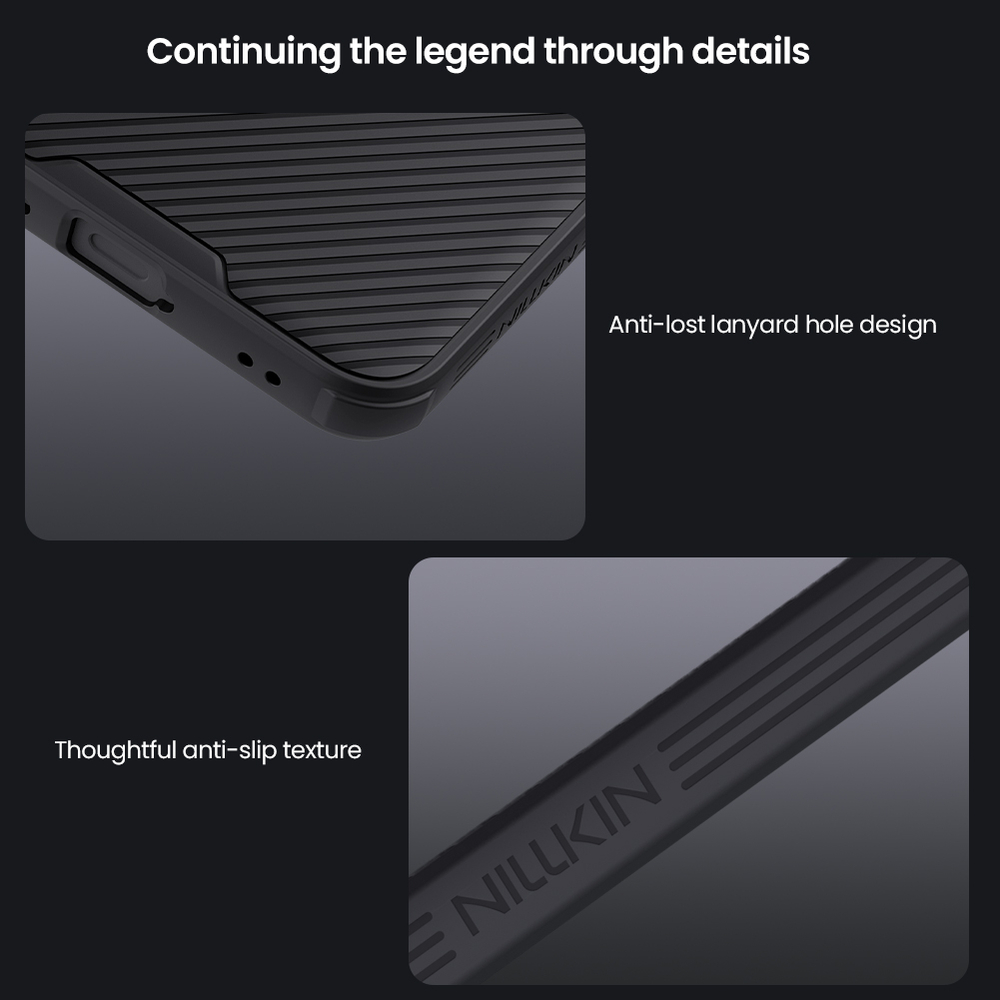 Чехол от Nillkin с встроенным магнитом для Samsung Galaxy S25 FE, серия CamShield Pro Magnetic Case