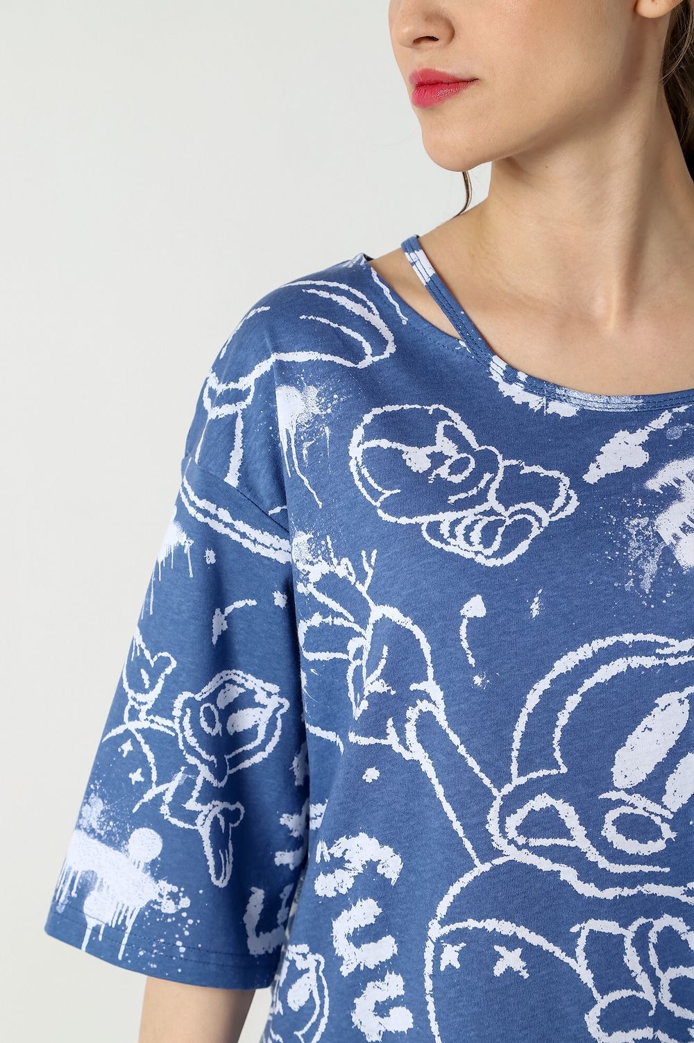 Туника женская Позитив-3 Виотекс ИНДИГО