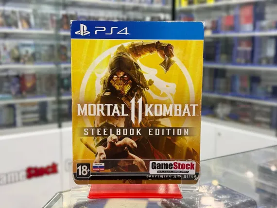 PS4 Mortal Kombat 11 SteelBook Edition Б/У CUSA-11379 (Русские субтитры)