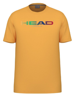 Детская теннисная футболка Head Junior Off Court Rainbow T-Shirt - Yellow