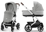 Коляска Cybex Talos S Lux SLV complete Cloud T Leaf Green Plus 3 в 1 Stone Grey с дождевиками