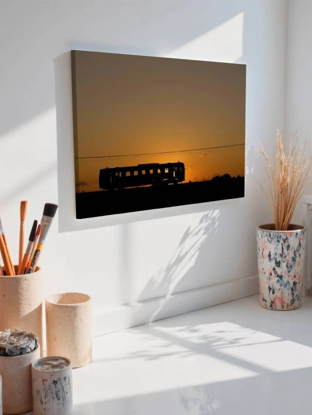 Картина на стену 40 X 50 Вагон