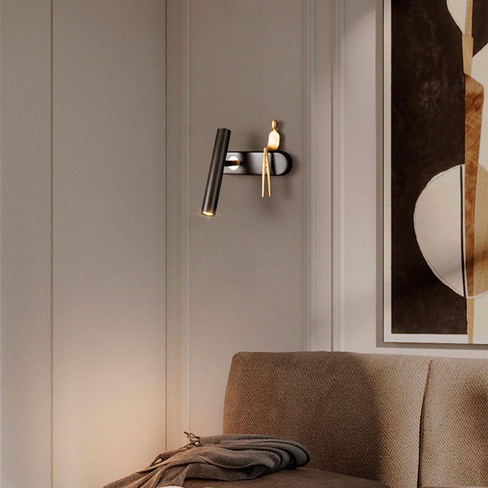 Настенный светильник REMUS Left Brass