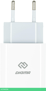 Сетевое зарядное устройство Digma DGW2C 20W USB-C белый (DGW2C0F010WH)