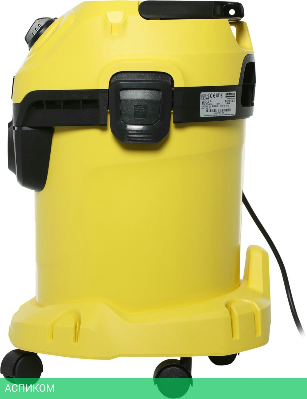 Пылесос Karcher WD 3 P V-17/4/20 (1.628-175.0)