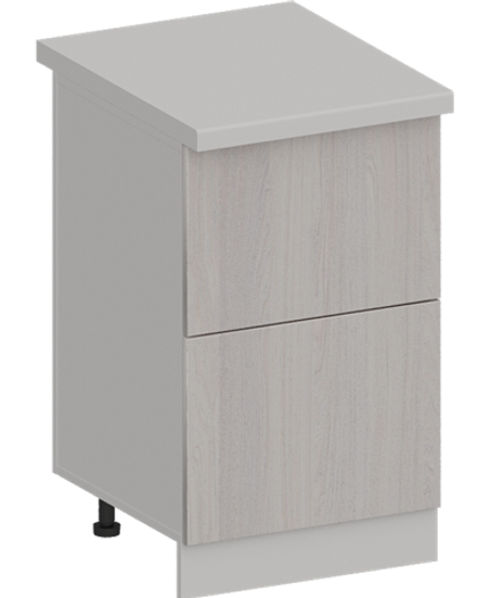 Кухня Модуль ШН2Я 500 Белый / Анкор