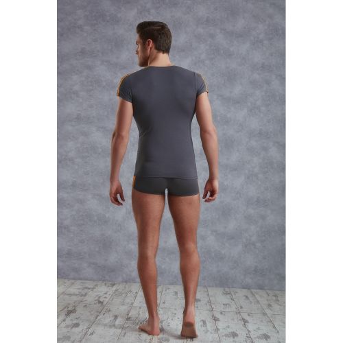 Мужская футболка темно-серая Doreanse 2544