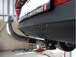 Фаркоп оцинкованный Galia C057A для Citroen C4 седан 2008-2013(паспорт и сертификат в комплекте)(без электрики)