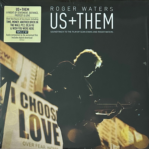 Roger Waters ‎– Us + Them 3LP (Европа 2020г.)