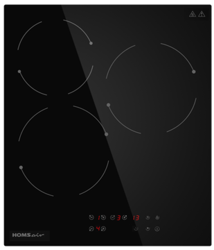Встраиваемая варочная поверхность HOMSair HVС43BK