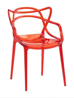 Стул пластиковый LA ALTA MASTERS LUX красный