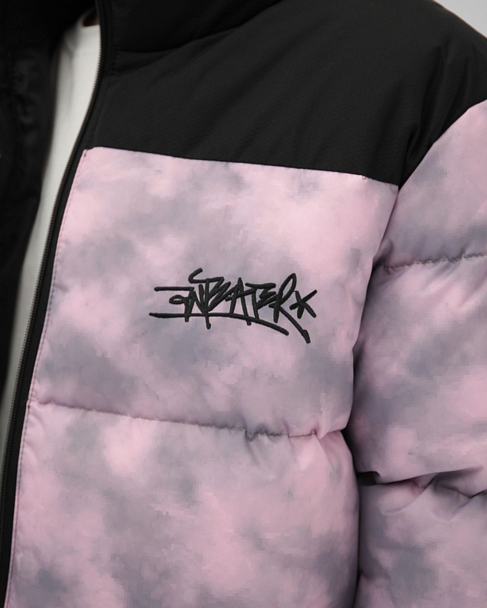 Пуховик Anteater Downjacket Tie Dye Pink