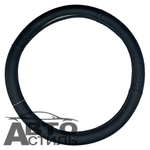 Оплетка на руль круглая Coolpart MAXIMAL (38*38) НАТУР КОЖА перф. черный/черный 7600BL-BL