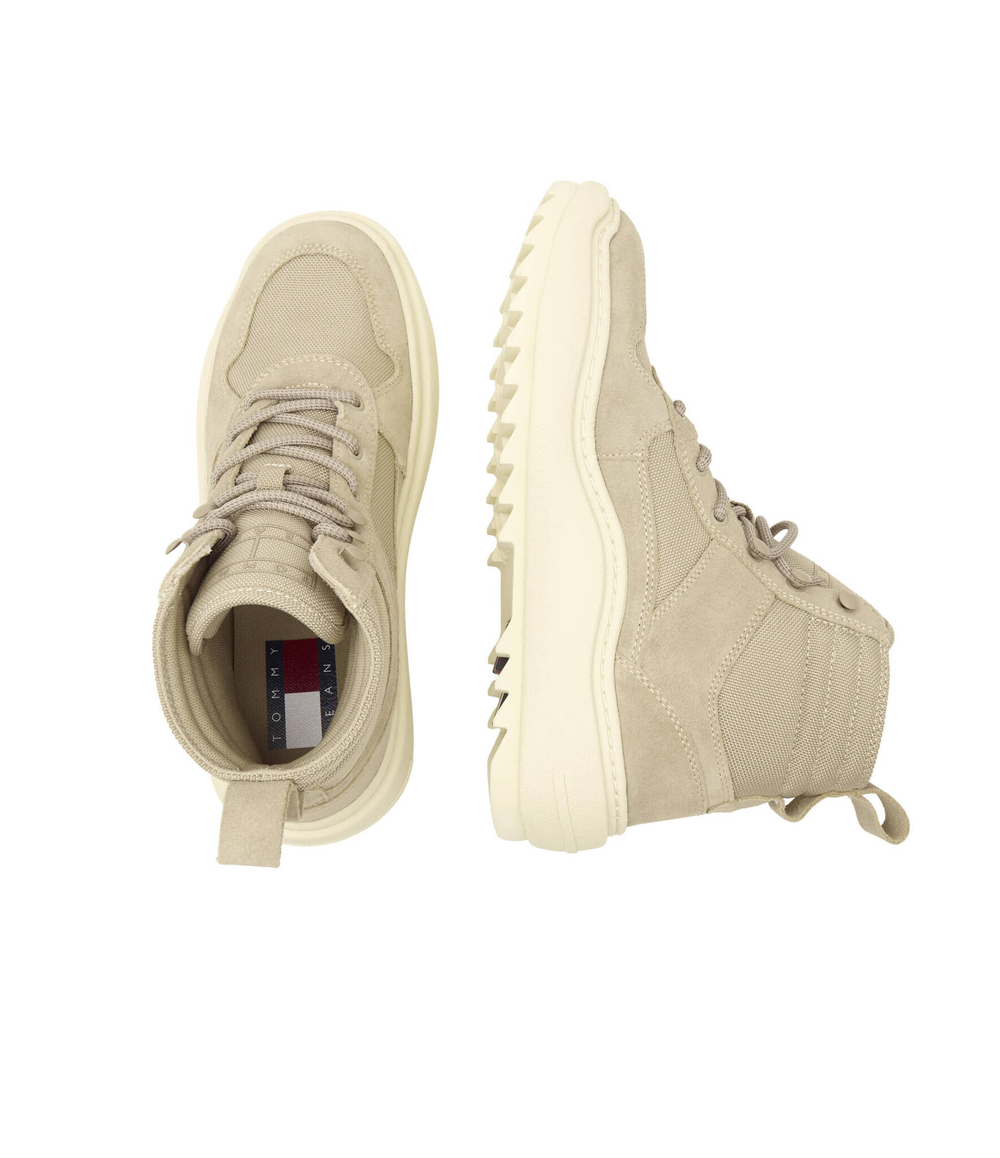 Кожаные трапперы tjm mix material Tommy Jeans - хаки(EM0EM01245)