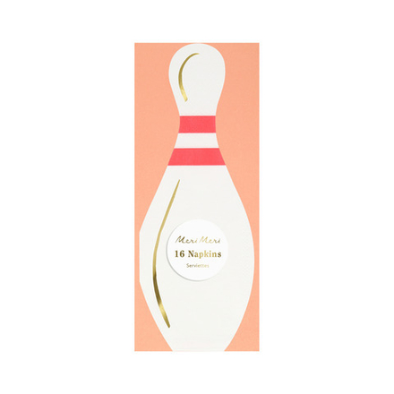 Салфетки "Боулинг" 16 шт. (20х7,6 см)