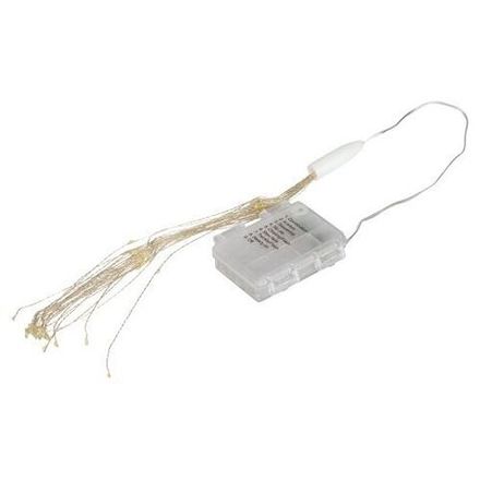 Светильник светодиодный новогодний "Салют" 90LED тепл. бел. 2хAA подвесной ENIS-90W Эра Б0060541